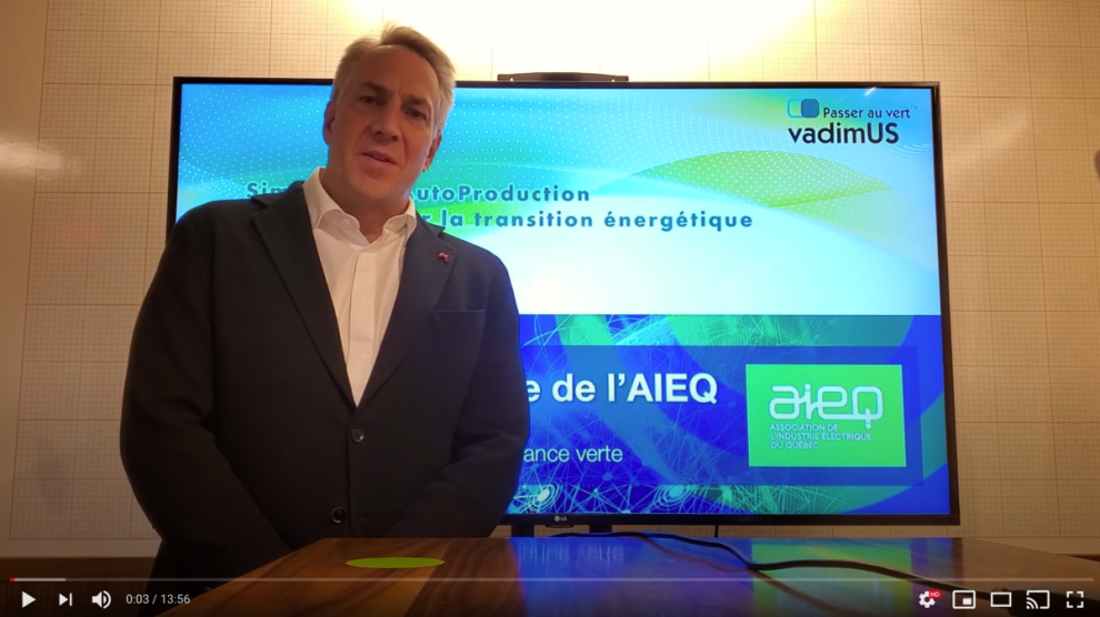 Conférence AIEQ 25 novembre 2020 - Dan Boucher, CEO vadimUS